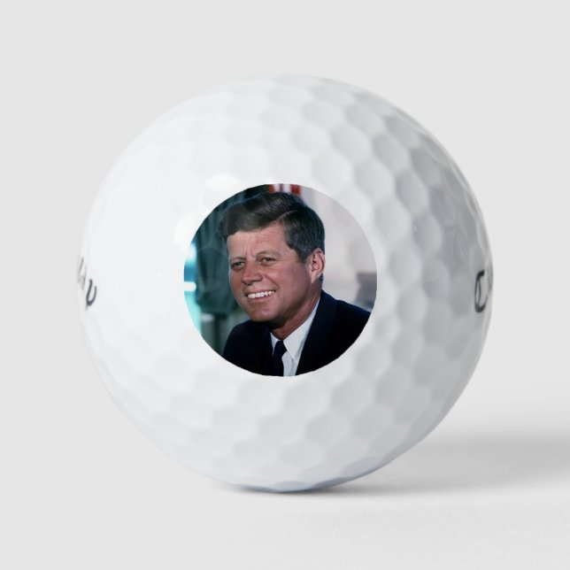 Oval Office of President John F. Kennedy Golf Balls (Front)