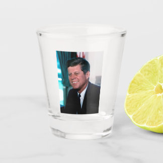 Oval Office of President John F. Kennedy Shot Glass