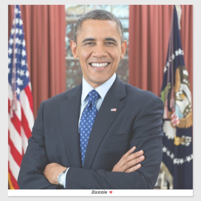 Oval Office Portrait, Obama Barack US President (Sheet)