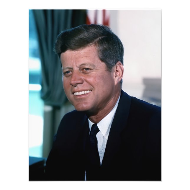 Oval Office President John Jack F. Kennedy Photo Print (Front)