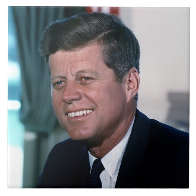 Oval Office President John Jack F. Kennedy Tile (Front)