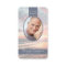 Oval Photo Sunset Ocean Memorial Prayer Card