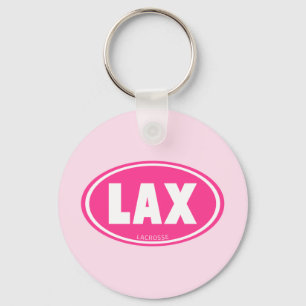 Oval-pink Key Ring