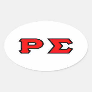 OVAL STICKER