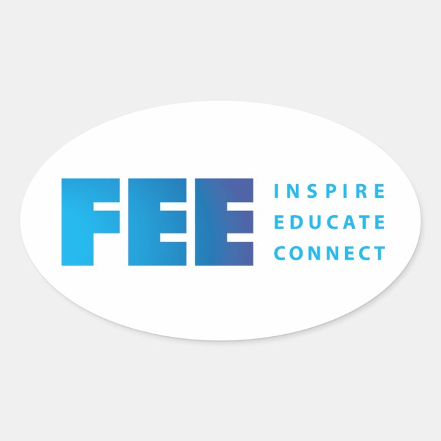 Oval Sticker - Customised (Front)