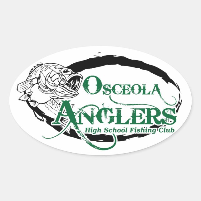 Oval Stickers, Glossy, 4.5 x 2.7 inch (sheet of 4) Sticker (Front)