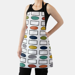 Ovals and Rectangles  Apron