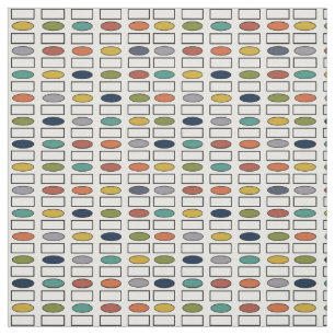 Ovals and Rectangles – Large Fabric