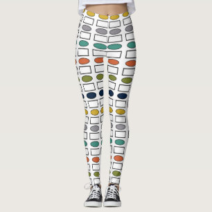 Ovals and Rectangles  Leggings