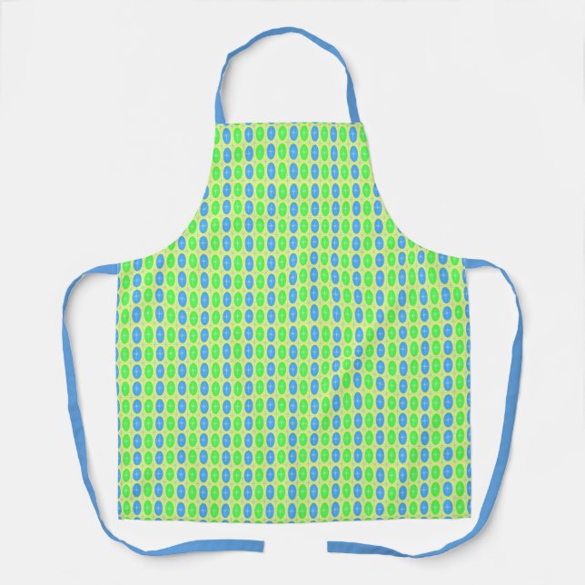 Ovals & Starbursts Apron (Front)