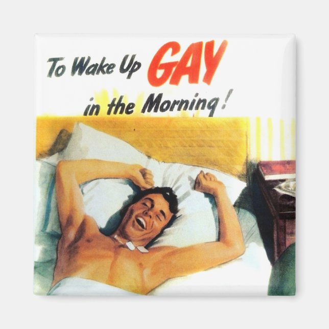 Ovaltine Wake Up Gay Magnet (Front)