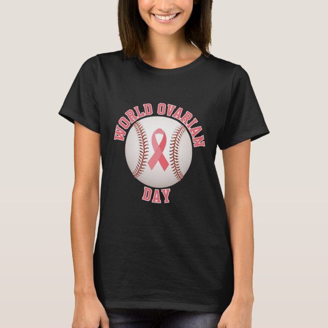Ovarian Awareness Pitch T-Shirt (Front)