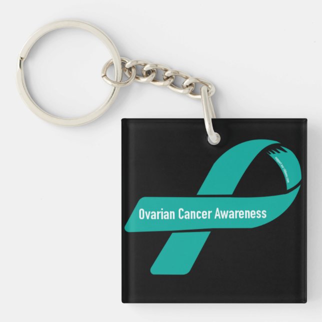 Ovarian Cancer Awareness Key Chain (Front)