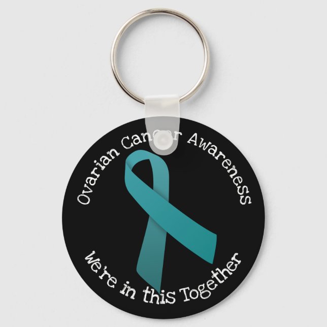 Ovarian Cancer Awareness Key Ring (Front)