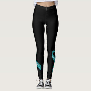 Ovarian Cancer Awareness Leggings