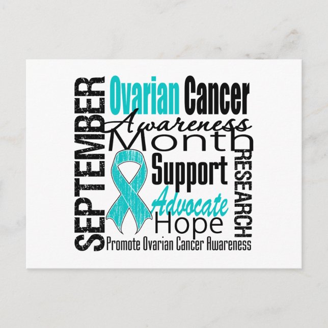 Ovarian Cancer Awareness Month v1 Postcard (Front)