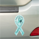 Ovarian Cancer Awareness Ribbon and Butterfly