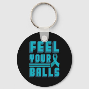 Ovarian Cancer Awareness World Cancer Day Feel You Key Ring