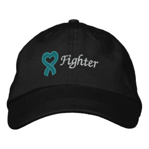 Ovarian Cancer Fighter Embroidered Hat