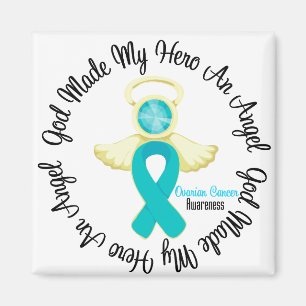 Ovarian Cancer God Made My Hero An Angel Magnet