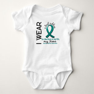 Ovarian Cancer Hero In My Life Nana 4 Baby Bodysuit