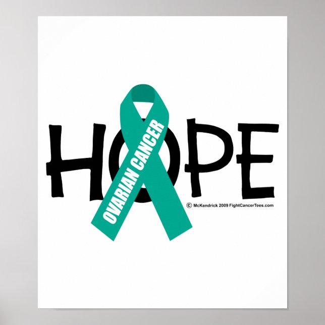 Ovarian Cancer Hope Poster (Front)