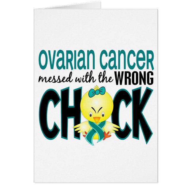 Ovarian Cancer Messed With The Wrong Chick (Front)