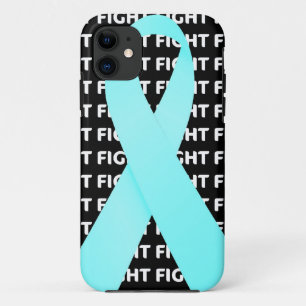 Ovarian Cancer Ribbon iPhone 11 Case