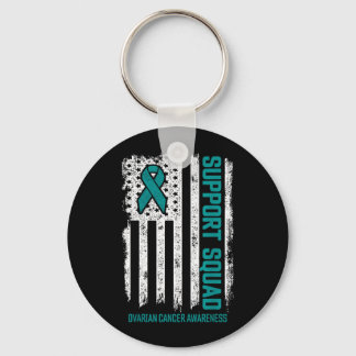 Ovarian Cancer s Suprt Squad Ovarian Cancer Key Ring