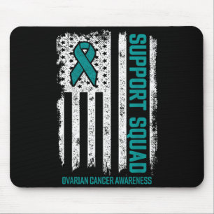 Ovarian Cancer s Suprt Squad Ovarian Cancer Mouse Mat