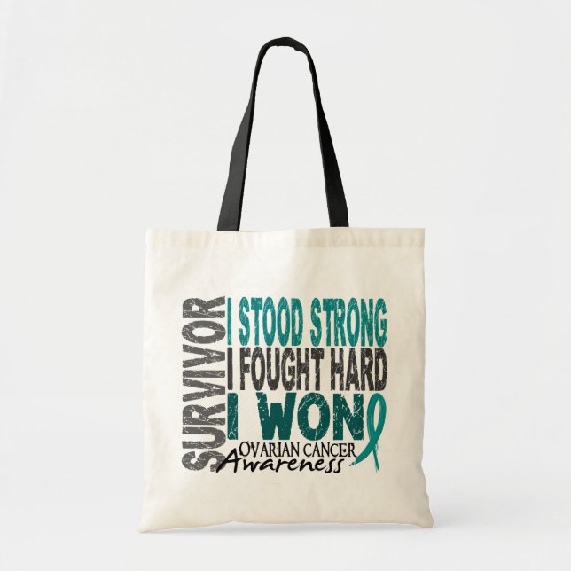 Ovarian Cancer Survivor 4 Tote Bag (Front)
