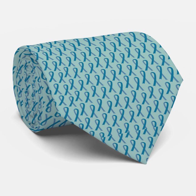 Ovarian Cancer Tie (Rolled)