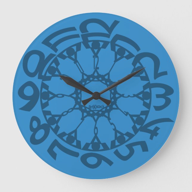 OVE ART KLOCK EXPERT RELAX BY MASANSER LARGE CLOCK (Front)