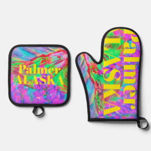Oven Mitt and Pot Holder Oven Mitt & Pot Holder Set