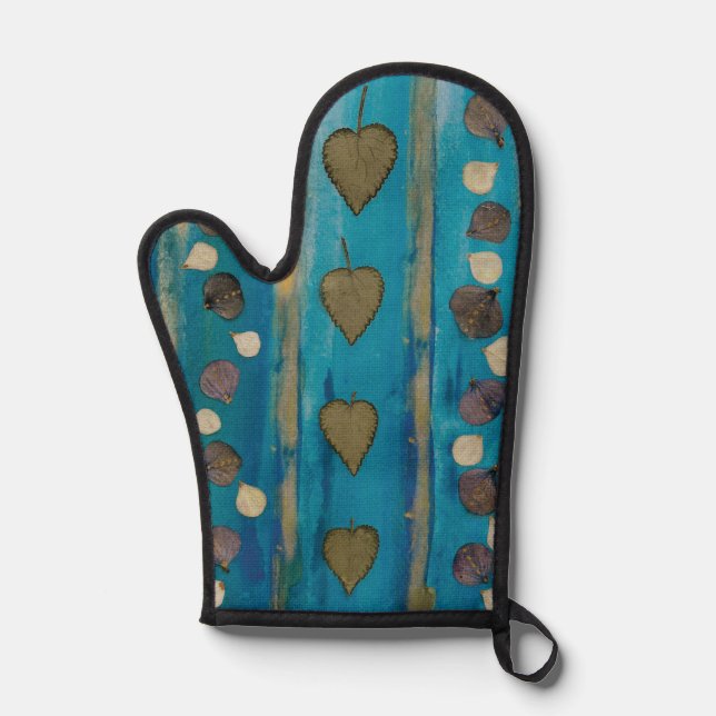 Oven Mitt and Pot Holder Watercolor Design   (Front)