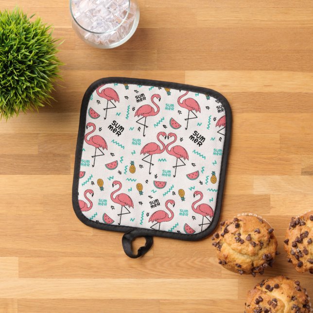 Oven Mitt and Pot Holders (Top Down)