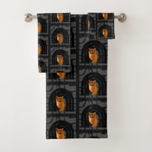 Oven Mitt and Pot Holders Bath Towel Set