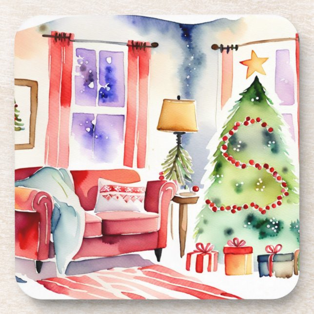 Oven Mitt and Pot Holders Coaster (Front)