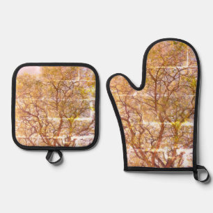 Oven Mitt and Pot Holders COOL ECO STYLE Oven Mitt & Pot Holder Set