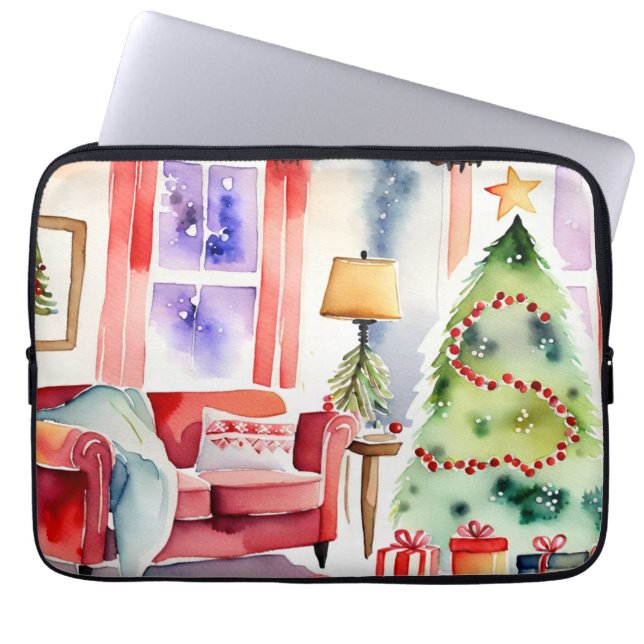 Oven Mitt and Pot Holders Laptop Sleeve (Front)