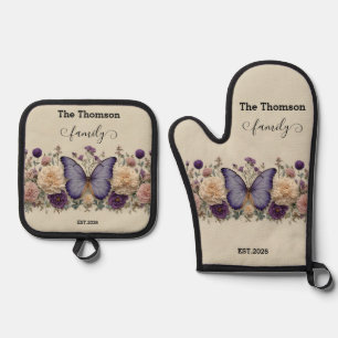 Oven Mitt and Pot Holders Oven Mitt & Pot Holder Set