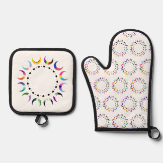 Oven Mitt and Pot Holders Oven Mitt & Pot Holder Set