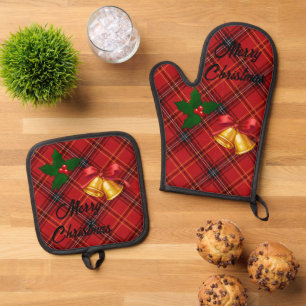 Oven Mitt and Pot Holders Set