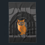 Oven Mitt and Pot Holders Tea Towel<br><div class="desc">Embrace a blend of mystical charm and tropical vibes with this unique surface pattern. Featuring a rhythmic arrangement of wise owls nestled in boho-style arches alongside iridescent owls and lush Monstera leaves, this design is perfect for those who love eclectic and modern nature-inspired aesthetics. Whether you are looking to create...</div>