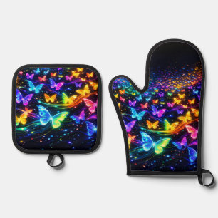  OVEN MITT & POT HOLDER SET