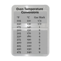 Oven Temperature Conversion Magnet