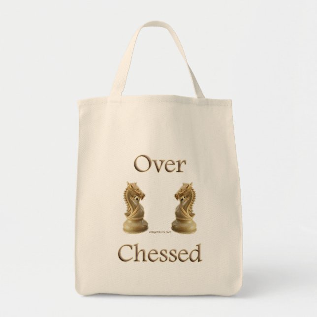 Over Chessed Rooks Tote Bag (Front)