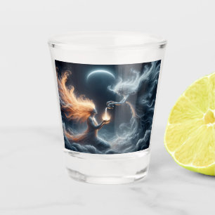 Over Flowith  Shot Glass