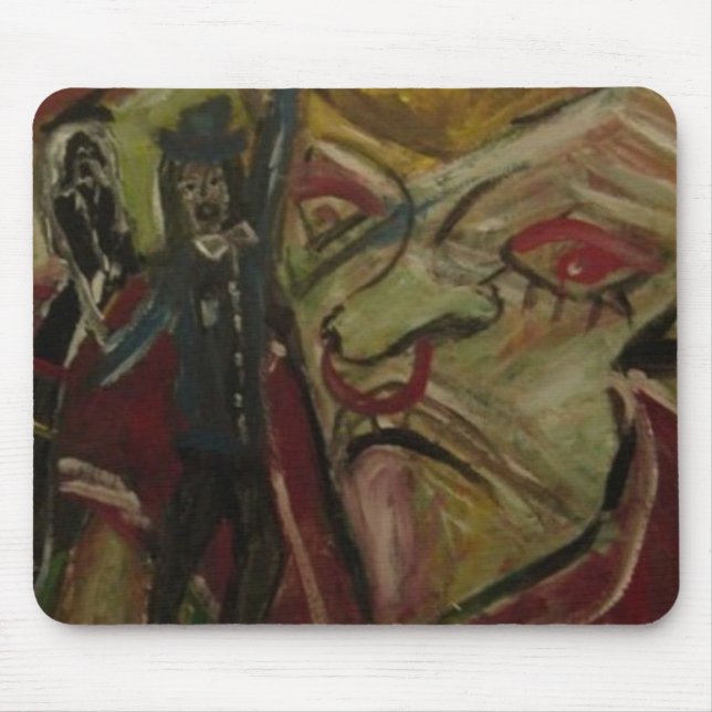 OVER HERE MOUSE MAT (Front)