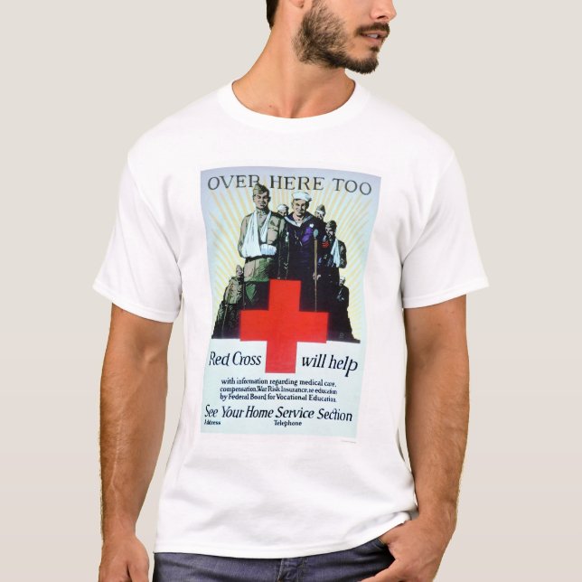 Over Here Too (US00241) T-Shirt (Front)